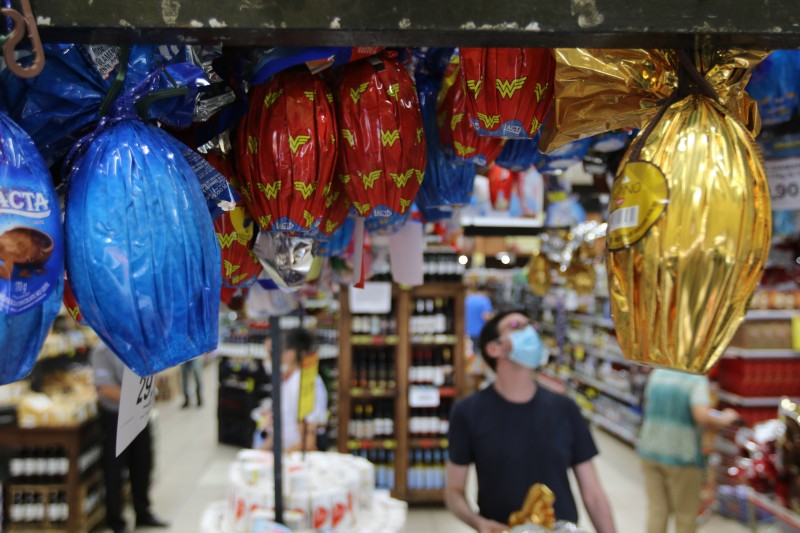 Ovos de Páscoa estão até 40% mais caros em São Paulo