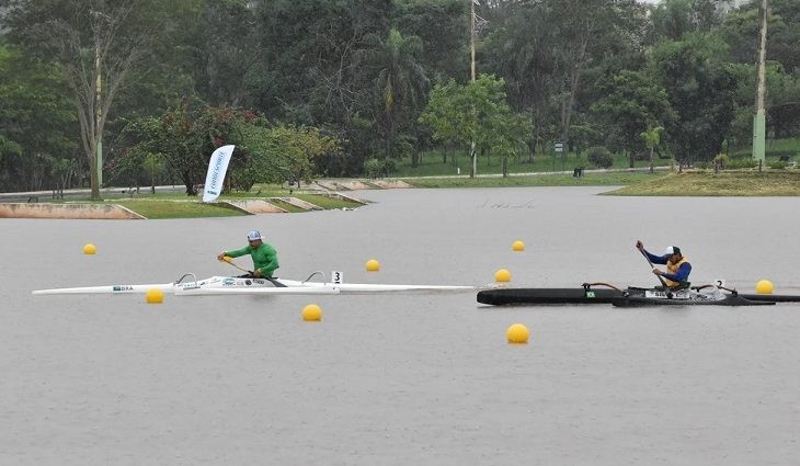 Apesar da chuva, primeiro dia da Copa Brasil de Paracanoagem classifica atletas às finais