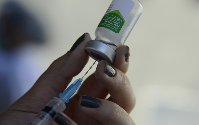 Cerimônia marca lançamento da campanha de vacinação contra a gripe