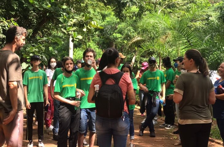 Com enfoque na redução do impacto ambiental, estudantes da EE São Francisco realizam aula de campo