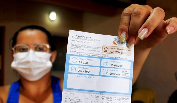 Governo do Estado paga conta de 152 mil consumidores e reajuste da conta de luz é de responsabilidade da Aneel