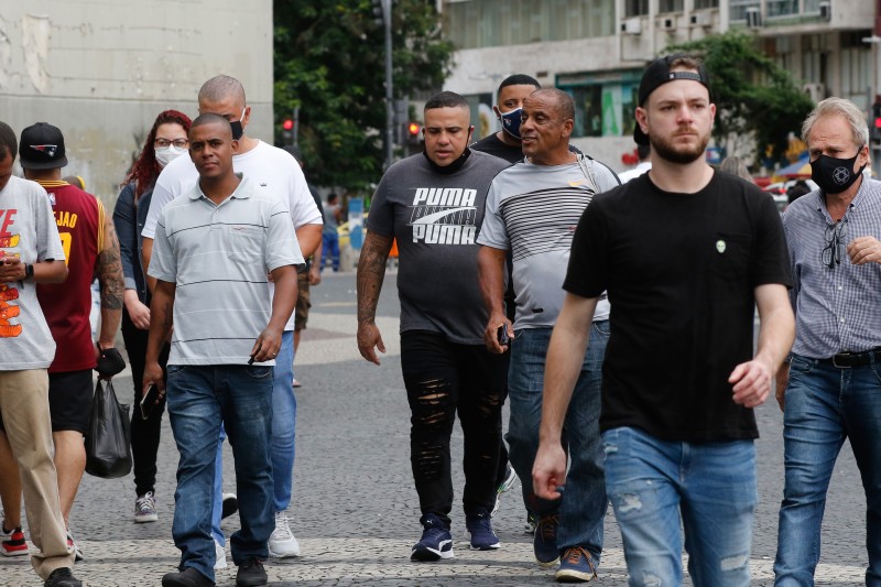 Rio de Janeiro está com risco muito baixo pra a covid-19