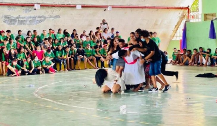 Com gincana solidária, pilares da educação são enfatizados em Escola da Autoria de Corumbá