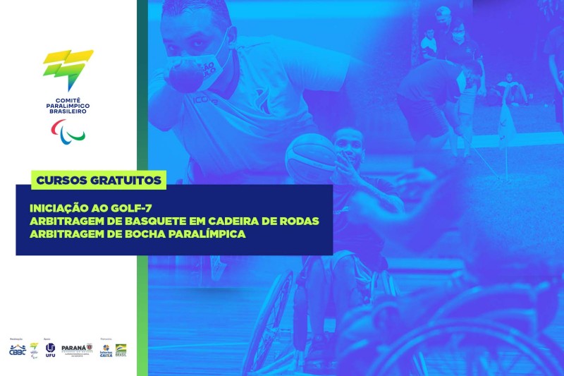 Estado e Comitê Paralímpico Brasileiro lançam cursos de capacitação no paradesporto