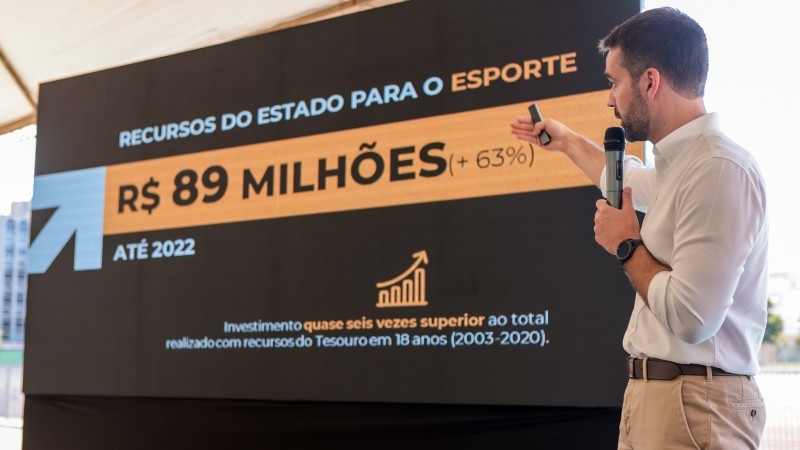 Estado detalha investimentos do programa Avançar no Esporte