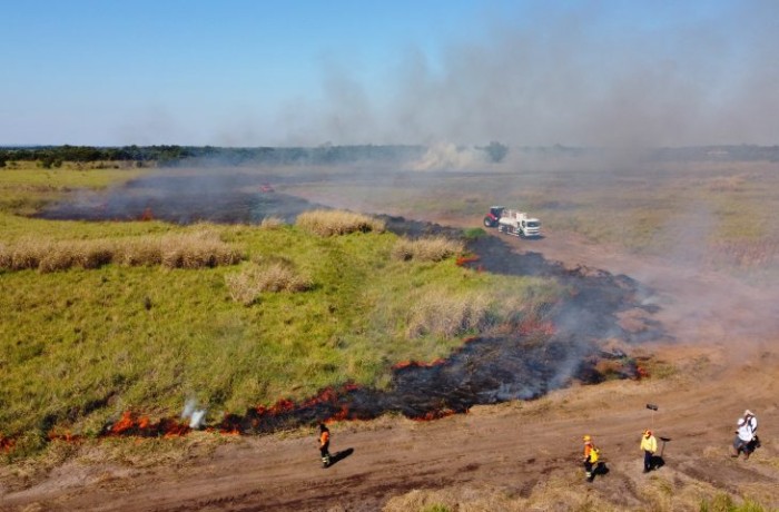 Ação integrada e treinamento contribuem para prevenção de incêndios florestais em MS