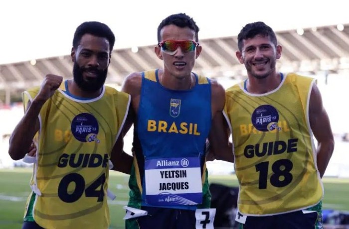 Yeltsin Jacques é bronze no Mundial de Atletismo Paralímpico em Paris
