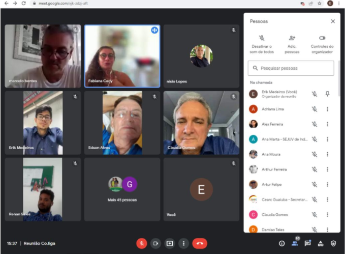 Sejuv apresenta escola virtual Co.Liga aos gestores municipais da juventude