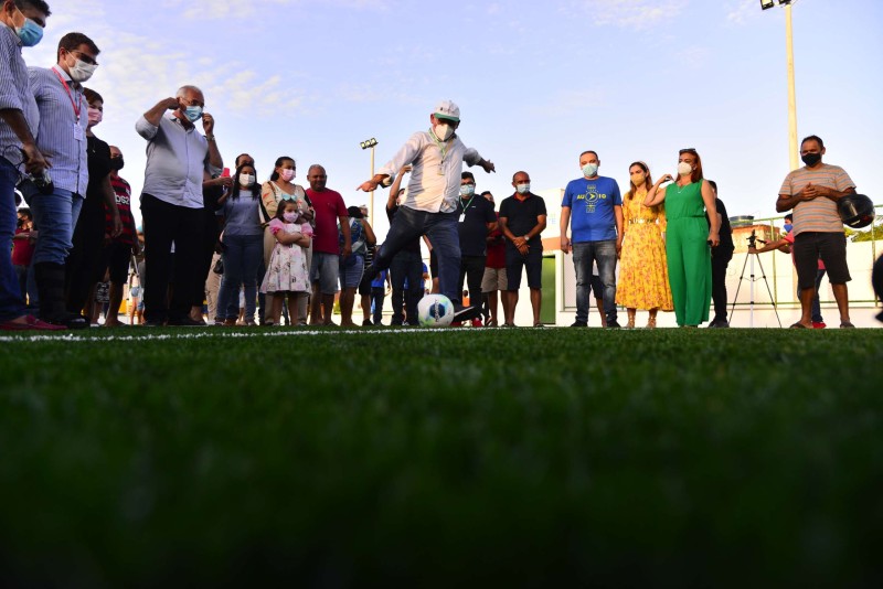 Governo do Ceará inaugura areninha 163 no Interior cearense, em Horizonte